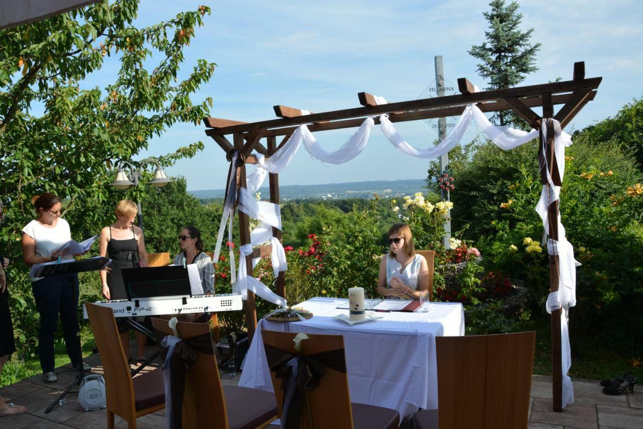 Pension Restaurant Rosenberg Jennersdorf Buitenkant foto
